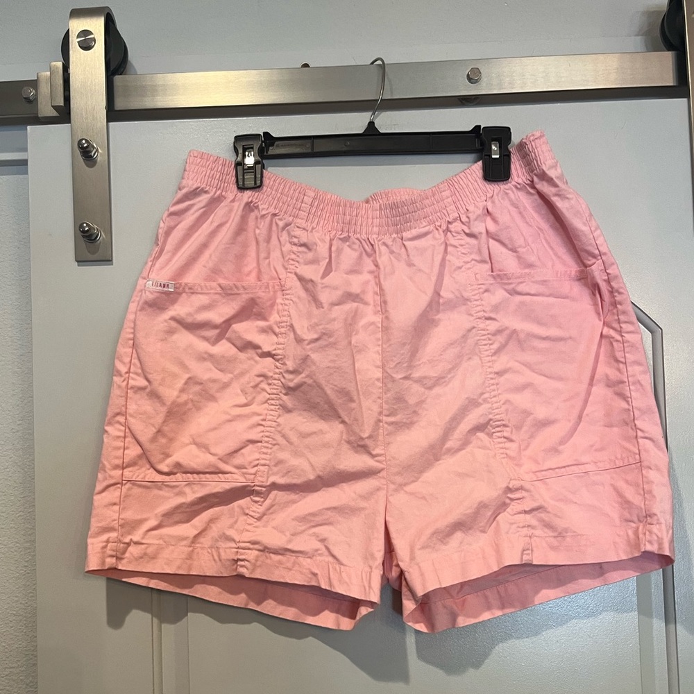 Vintage light pink Gitano short elastic shorts. So retro!! So cool!!